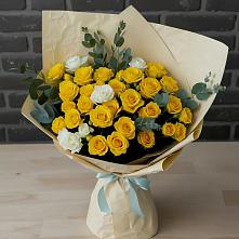 Букет цветов из:  Розы #REPLACE_PRED# Катайске