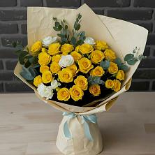 Букет цветов из:  Розы в Катайске