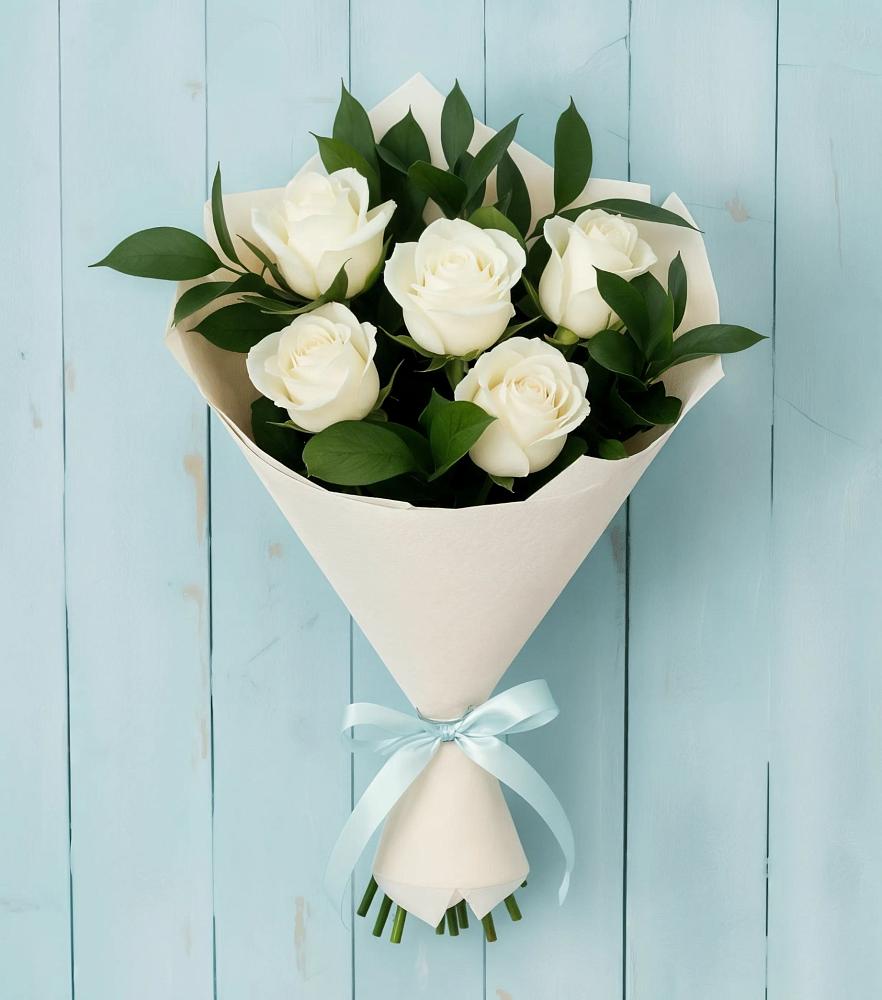 Букет цветов из: Розы в Катайске