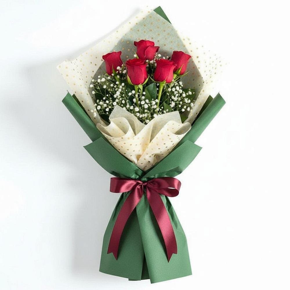 Букет цветов из: Розы в Катайске