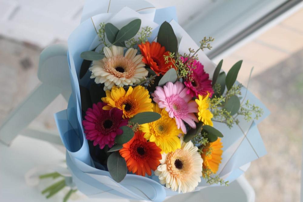 Букет цветов из: Герберы в Катайске