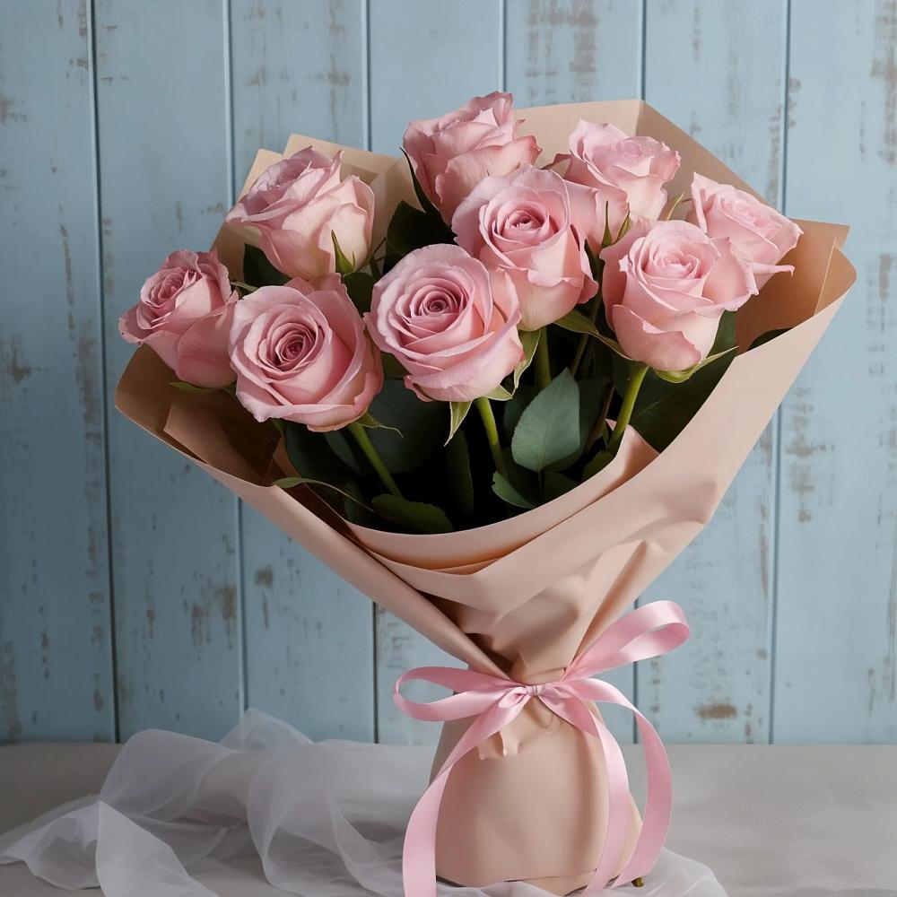 Букет цветов из: Розы в Катайске