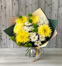 Букет цветов из:  Хризантемы #REPLACE_PRED# Катайске