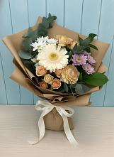 Букет цветов из:  Герберы и Хризантемы #REPLACE_PRED# Катайске