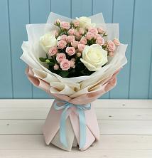 Букет цветов из:  Розы в Катайске