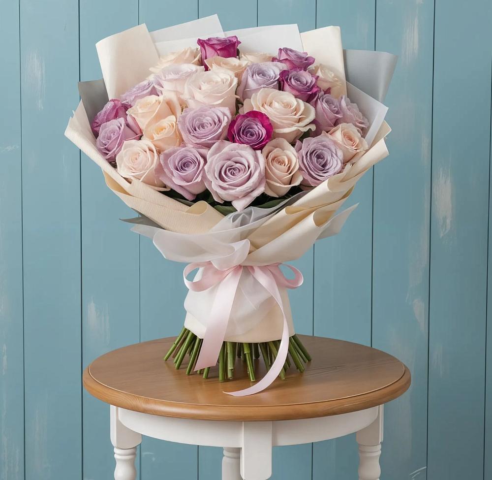 Букет цветов из: Розы в Катайске