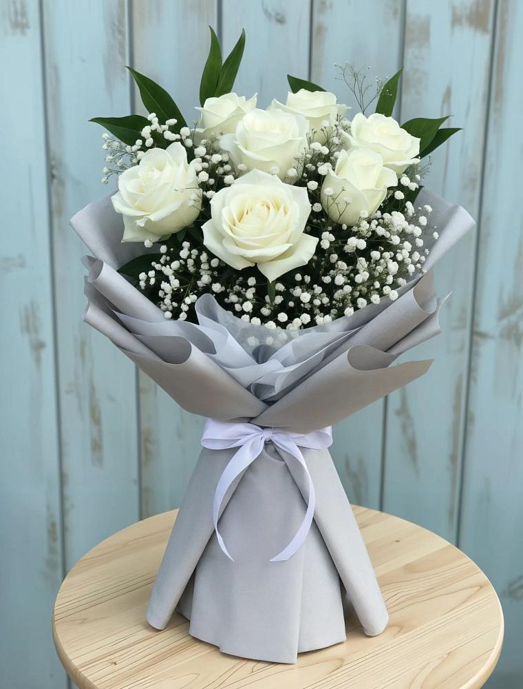 Букет цветов из: Розы в Катайске