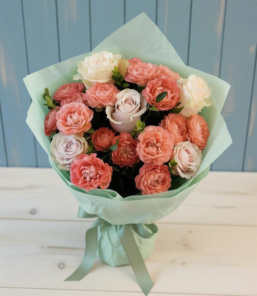 Букет цветов из: Розы в Катайске