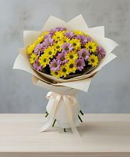 Букет цветов из:  Хризантемы в Катайске