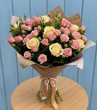 Букет цветов из:  Розы в Катайске