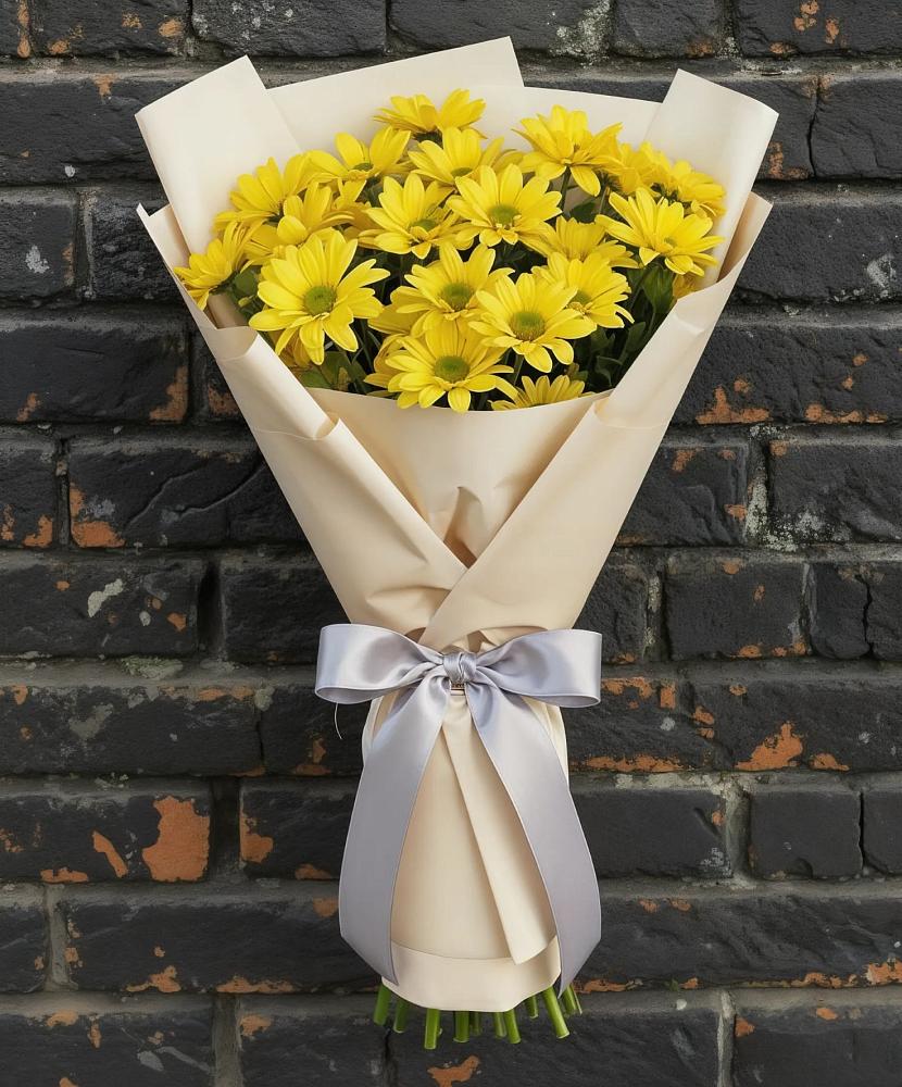 Букет цветов из: Хризантемы в Катайске