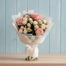 Букет цветов из:  Розы в Катайске