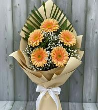 Букет цветов из:  Герберы в Катайске