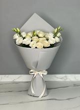 Букет цветов из:  Розы и Лизиантусы в Катайске